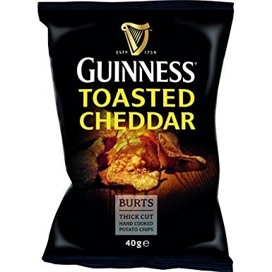 Burts Toasted Cheddar Potato Chips 42g 20 Pack
