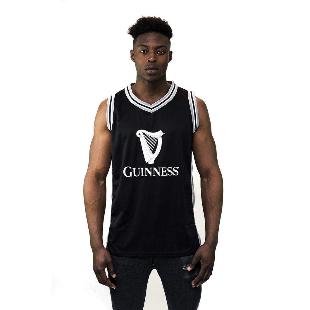 Black and Grey Basketball Jersey