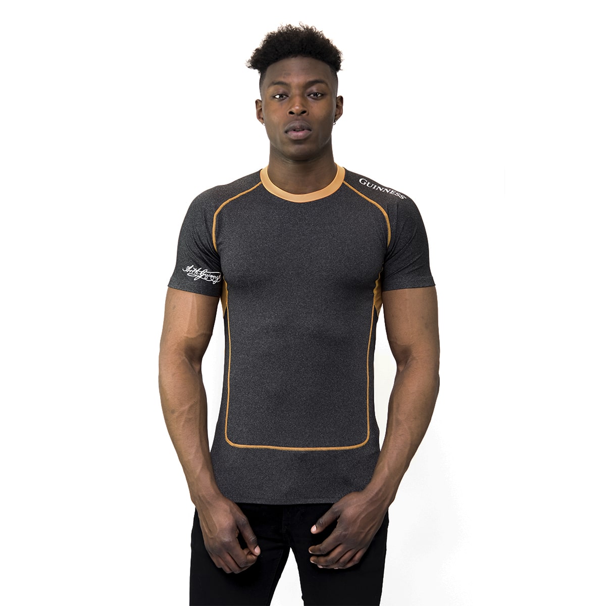 SS Compression Top Orange