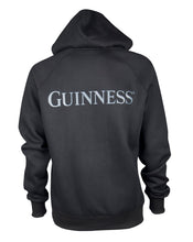 Load image into Gallery viewer, Black Pullover Hoodie with Beer Bottle Pocket
