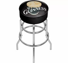 Load image into Gallery viewer, Guinness Padded Swivel Bar Stool - Smiling Pint
