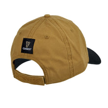 Load image into Gallery viewer, Premium Camel &amp; Black with Black Leather Patch Cap
