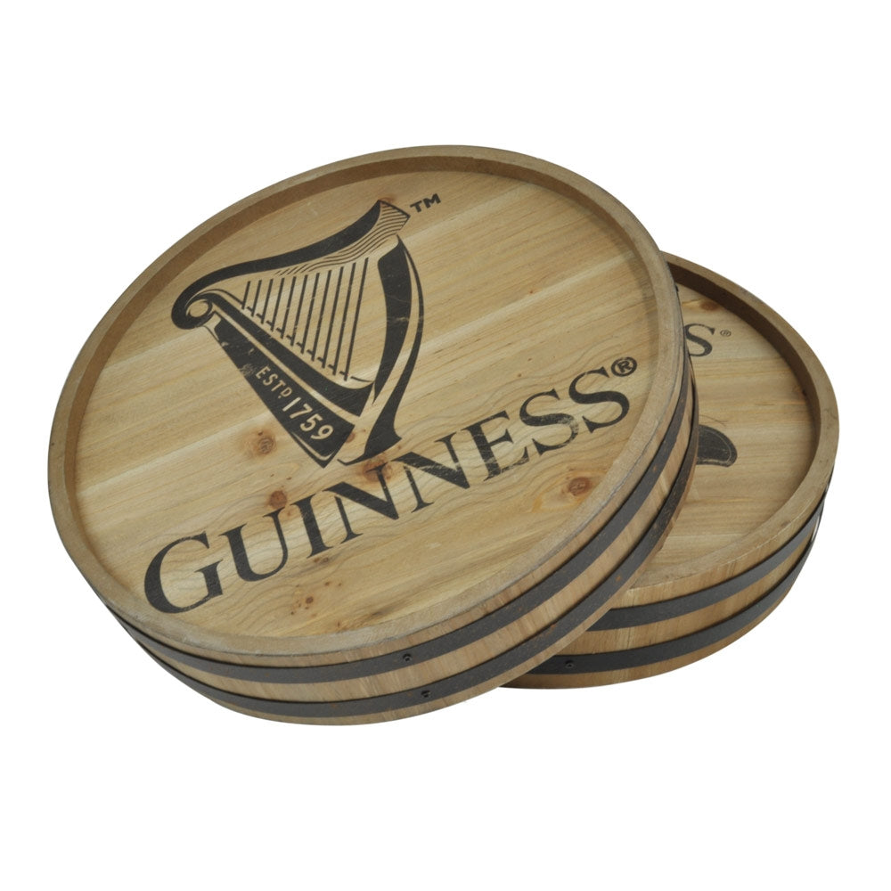 Wooden Barrel Top - Harp