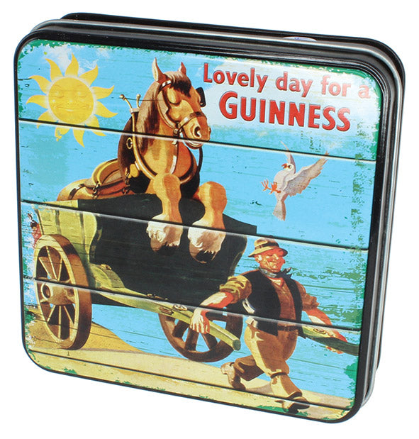 Horse and Cart Fudge Tin