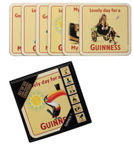 Load image into Gallery viewer, Coasters - Cork Backed Pack of 6
