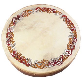 18'' Bodhrán - Irish Minstrels Design