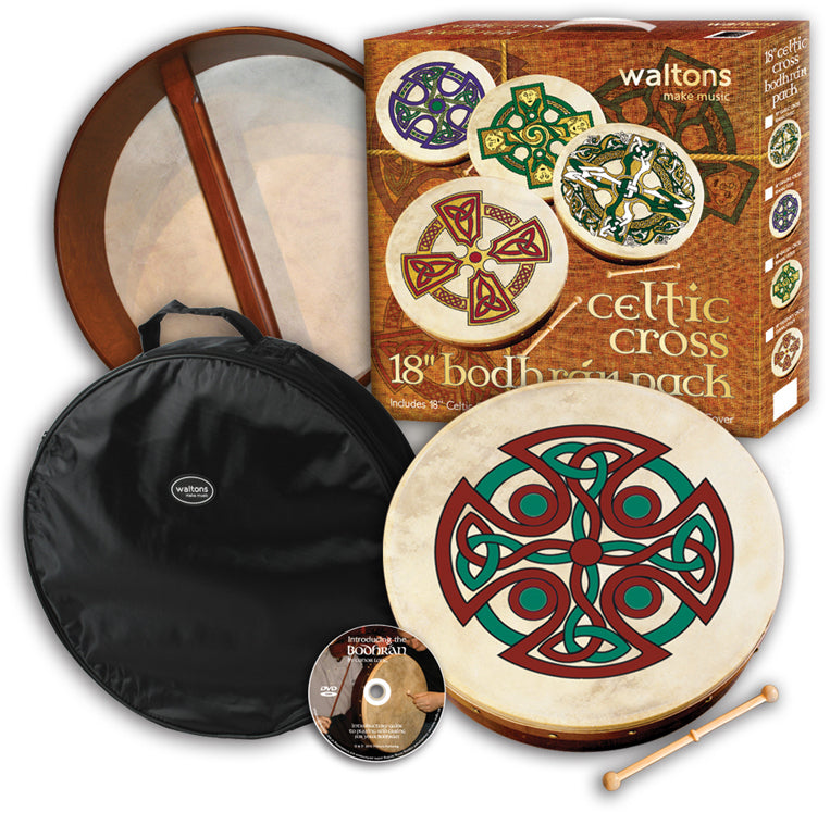 18'' Bodhrán Pack - Carew Cross Design