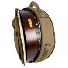 Load image into Gallery viewer, 16&quot; McBrides Deluxe Brown Bodhrán Cover

