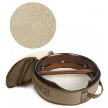 Load image into Gallery viewer, 15&quot; McBrides Deluxe Brown Bodhrán Cover
