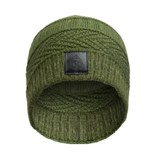 Load image into Gallery viewer, Green Woven Beanie Hat
